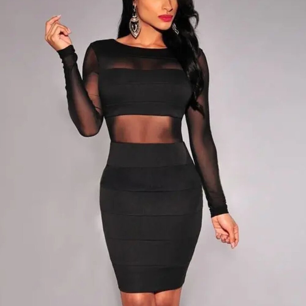 Perla little black dress